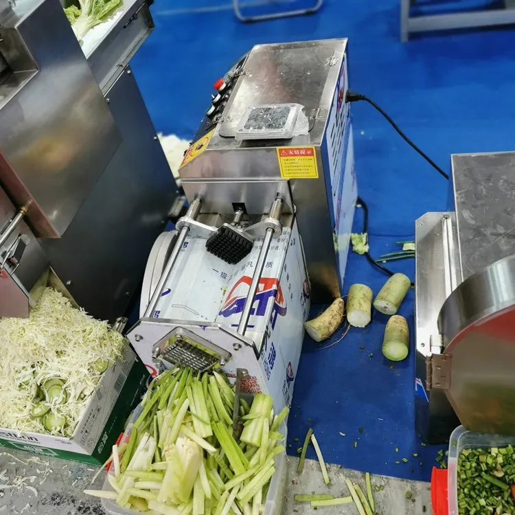 Автоматическая машина для нарезки палочек из цукини, свеклы, моркови и картофеля 6