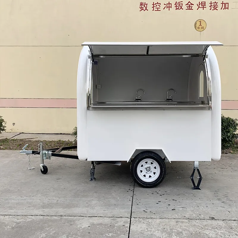 Мобильный фудтрак для еды на улице 4