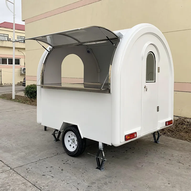 Мобильный фудтрак для еды на улице 5