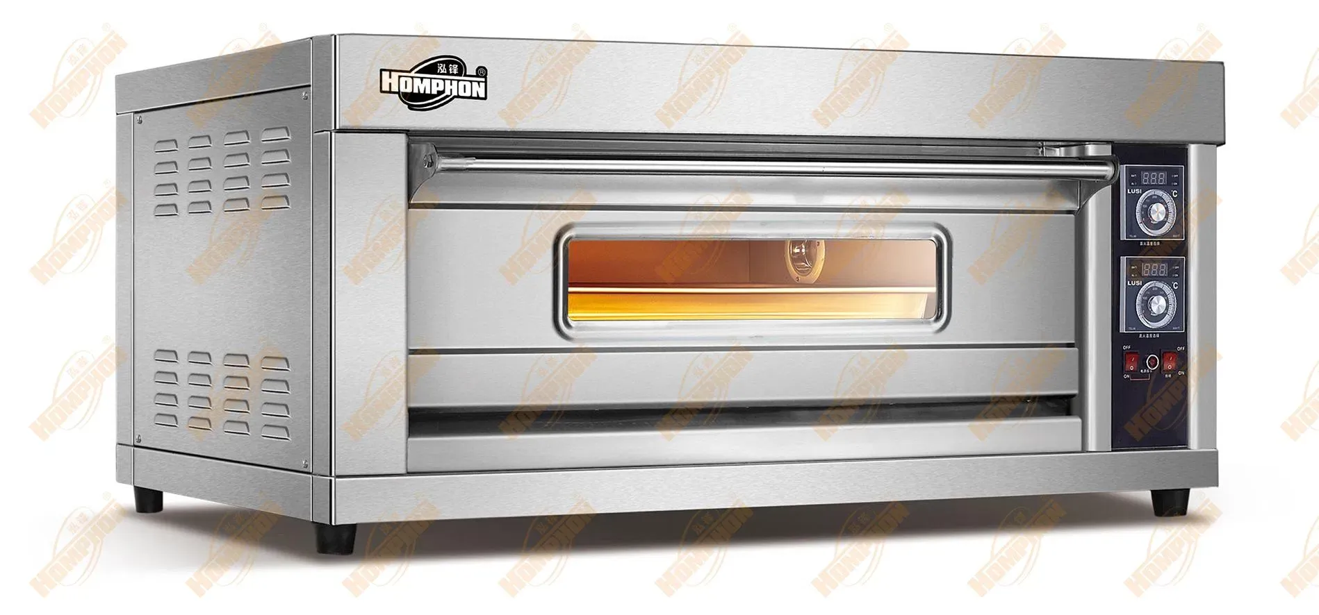 Электрическая печь для пекарни с двумя пластинами (WFC-102D)