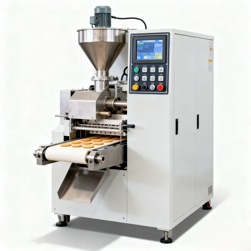 Полностью автоматическая машина для производства фаршированных печений