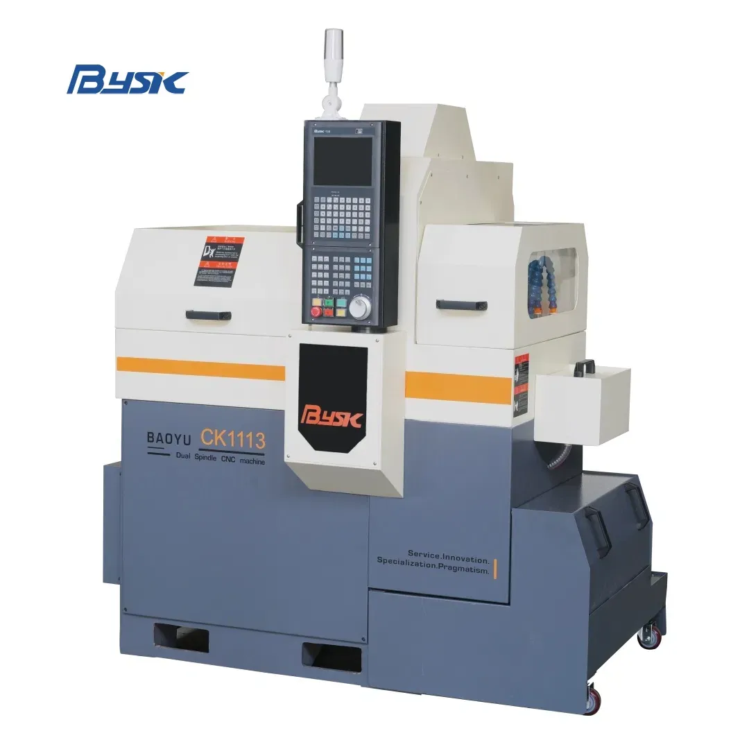 Высокоточный 3-осевой токарный станок с ЧПУ CK1113