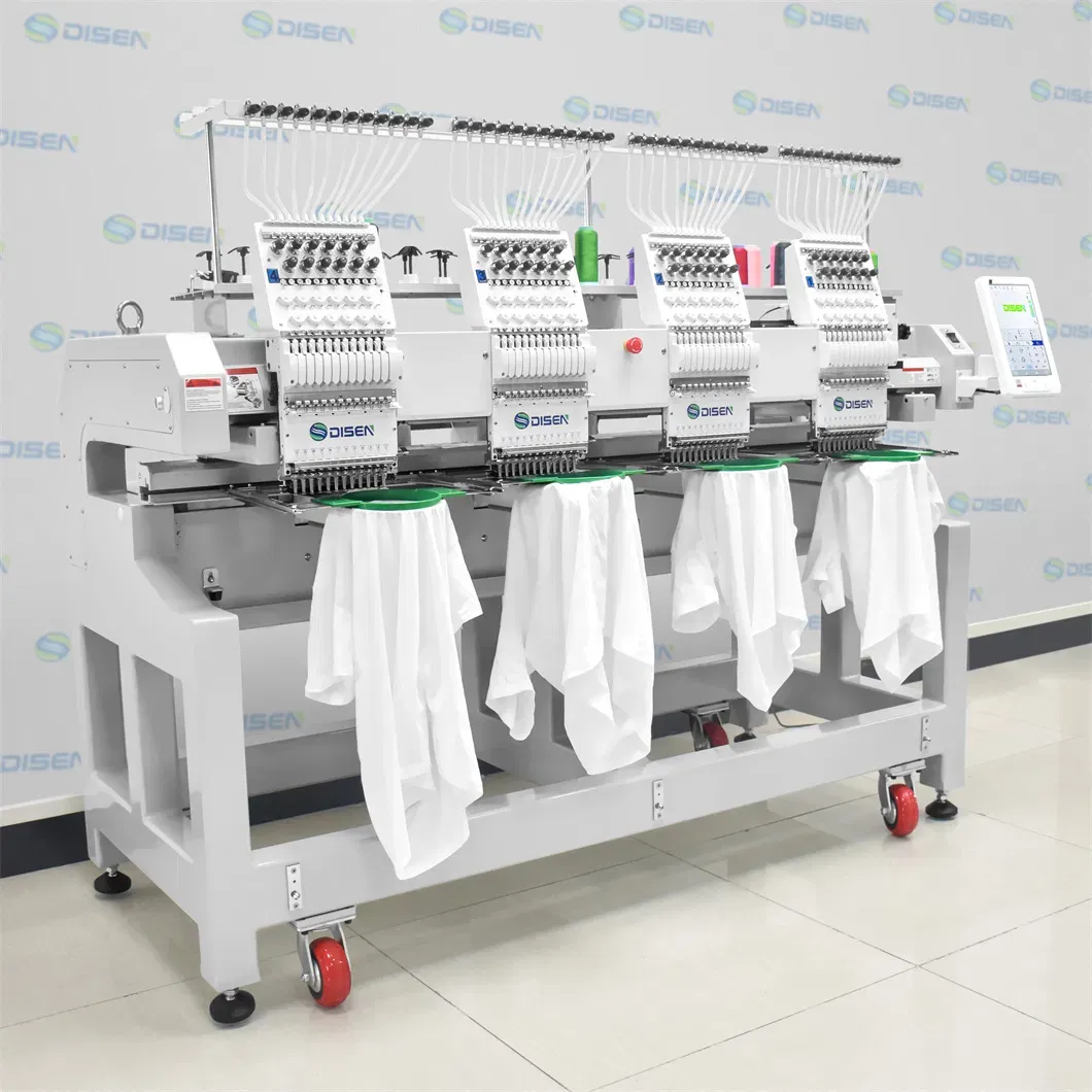 Автоматический четырехголовочный вышивальный станок DSC-J1204 2