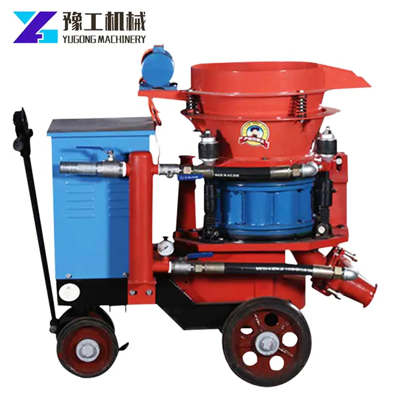 Электрический высокомощный шоткретный аппарат YGM