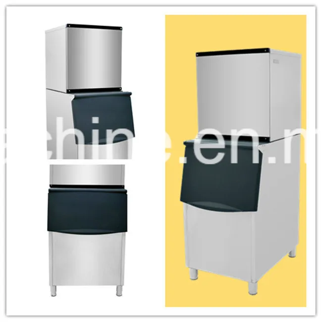 Машина для производства льда большой мощности 2 тонн кубиков льда 3