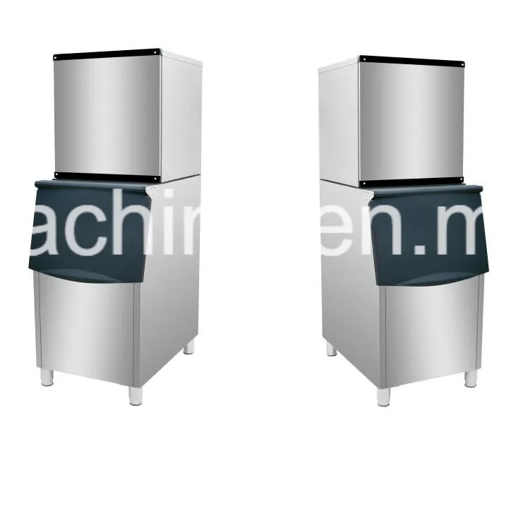 Машина для производства льда большой мощности 2 тонн кубиков льда 5