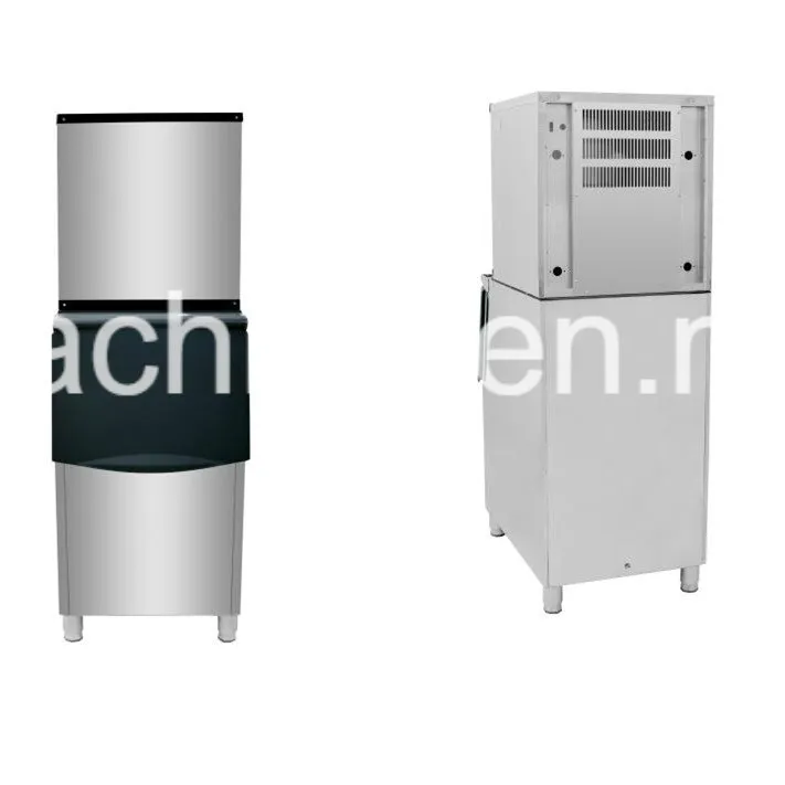 Машина для производства льда большой мощности 2 тонн кубиков льда 4