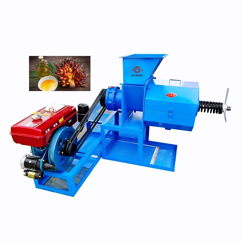 Промышленный винтовой пресс для экстракции пальмового масла 4