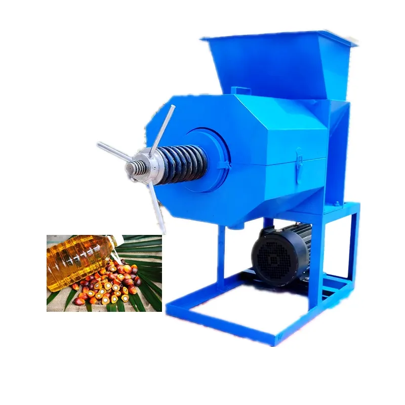 Промышленный винтовой пресс для экстракции пальмового масла 6