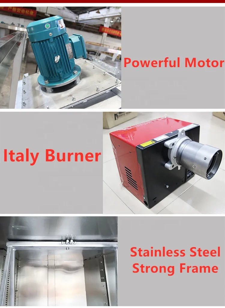 Промышленная ротационная печь для выпечки 6