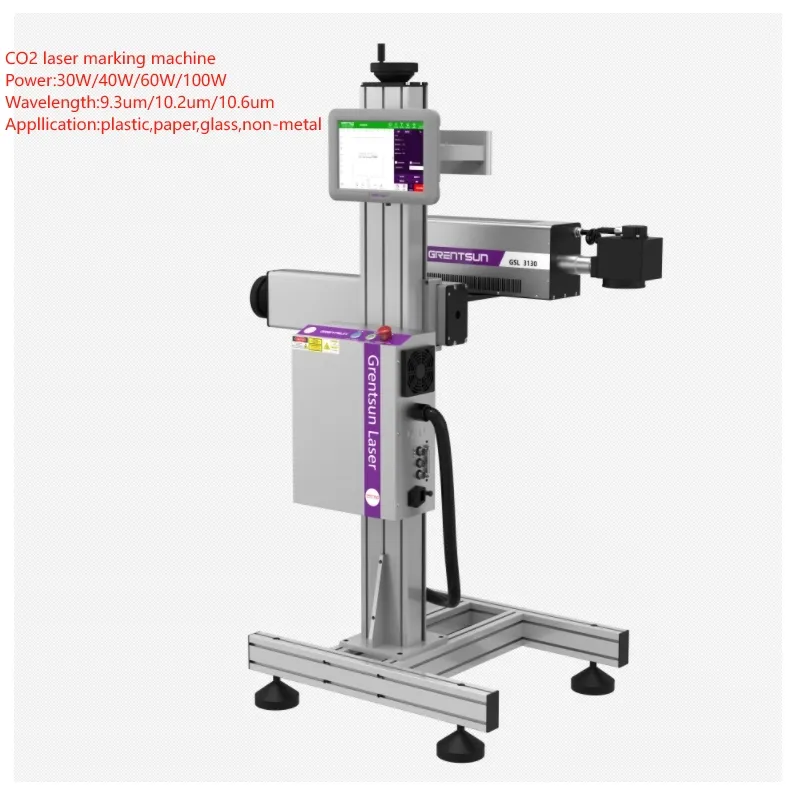 Профессиональная CO2 лазерная маркировочная машина GSL3130 3