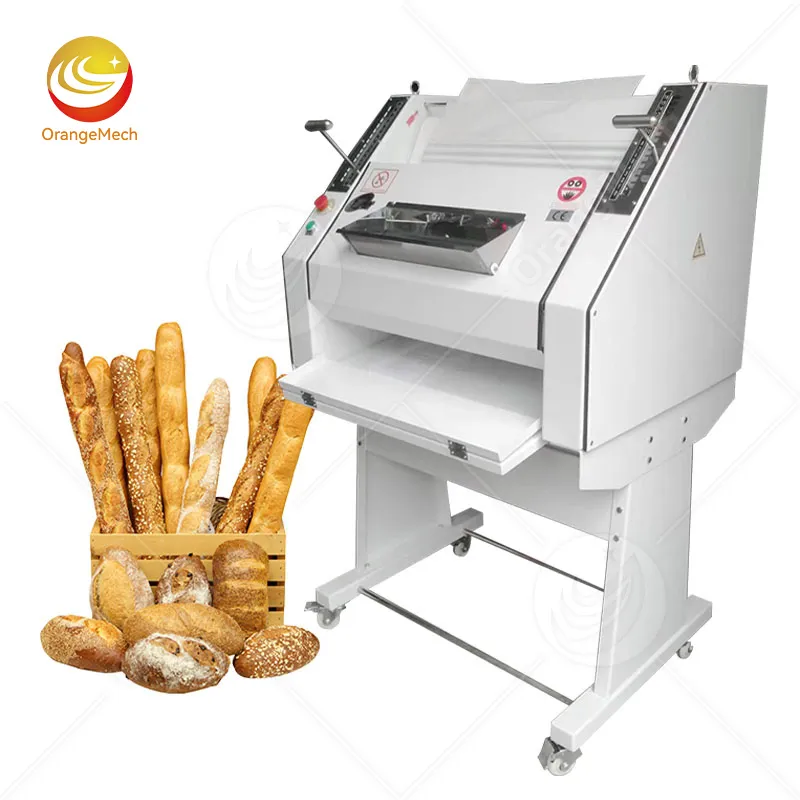 Профессиональная машина для раскатки и формовки теста для булочек и багетов
