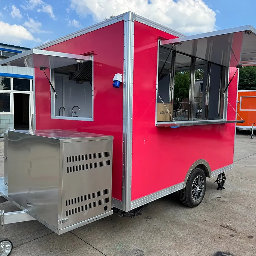 Мобильный прицеп для пищевых продуктов 4