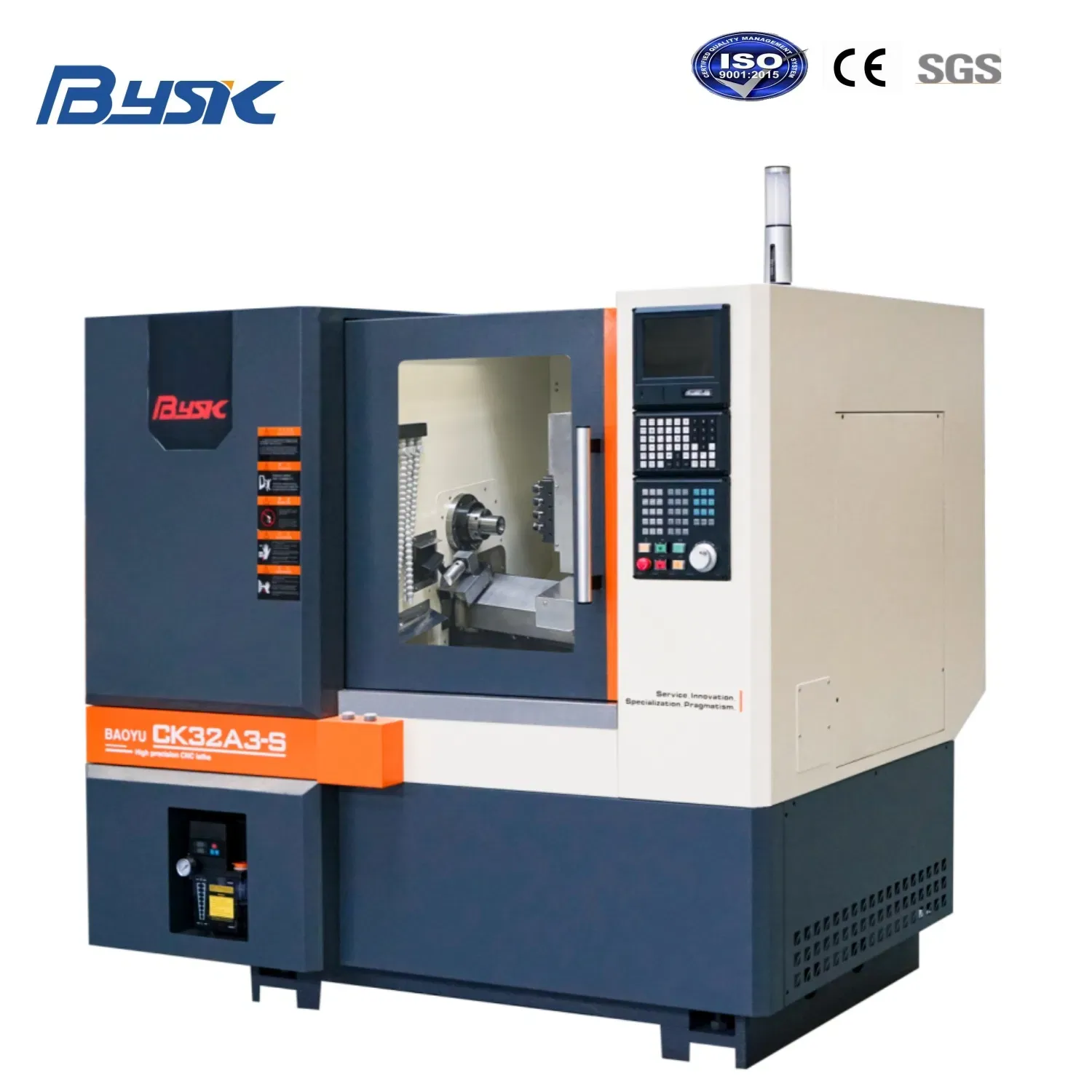 Биск 3 Оборудование для обработки осей ЧПУ Ck32A3-S Мини станок для обработки металлических деталей