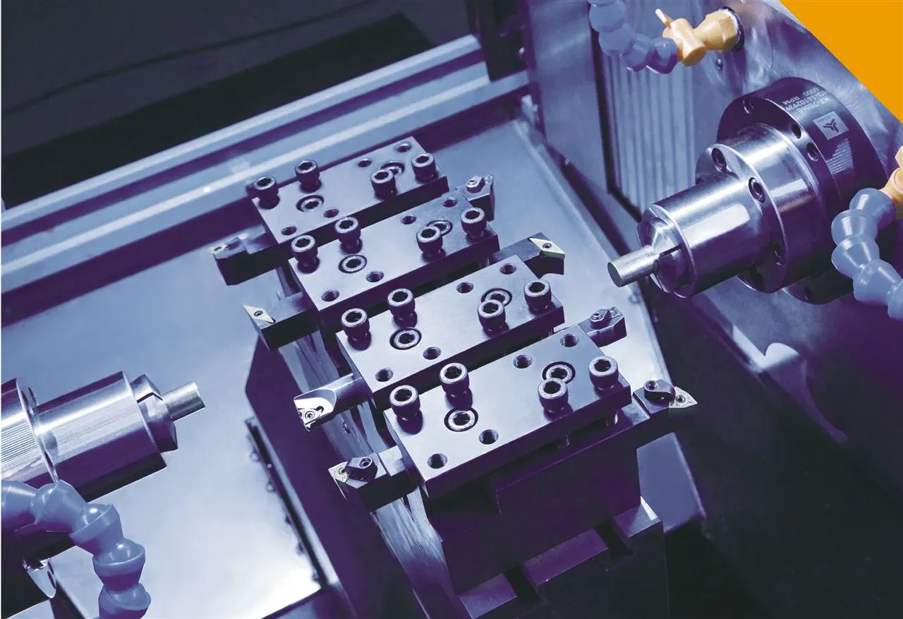 Биск By32s Обычный многошпиндельный ЧПУ токарный станок для обработки металлов фрезерованием 5