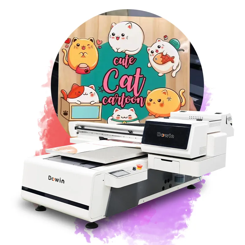 Профессиональный УФ Принтер A1 для Визуальной Авто Позиционирования