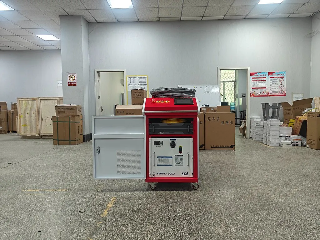 Профессиональная лазерная сварочная машина с волоконно-оптическим лазером 6