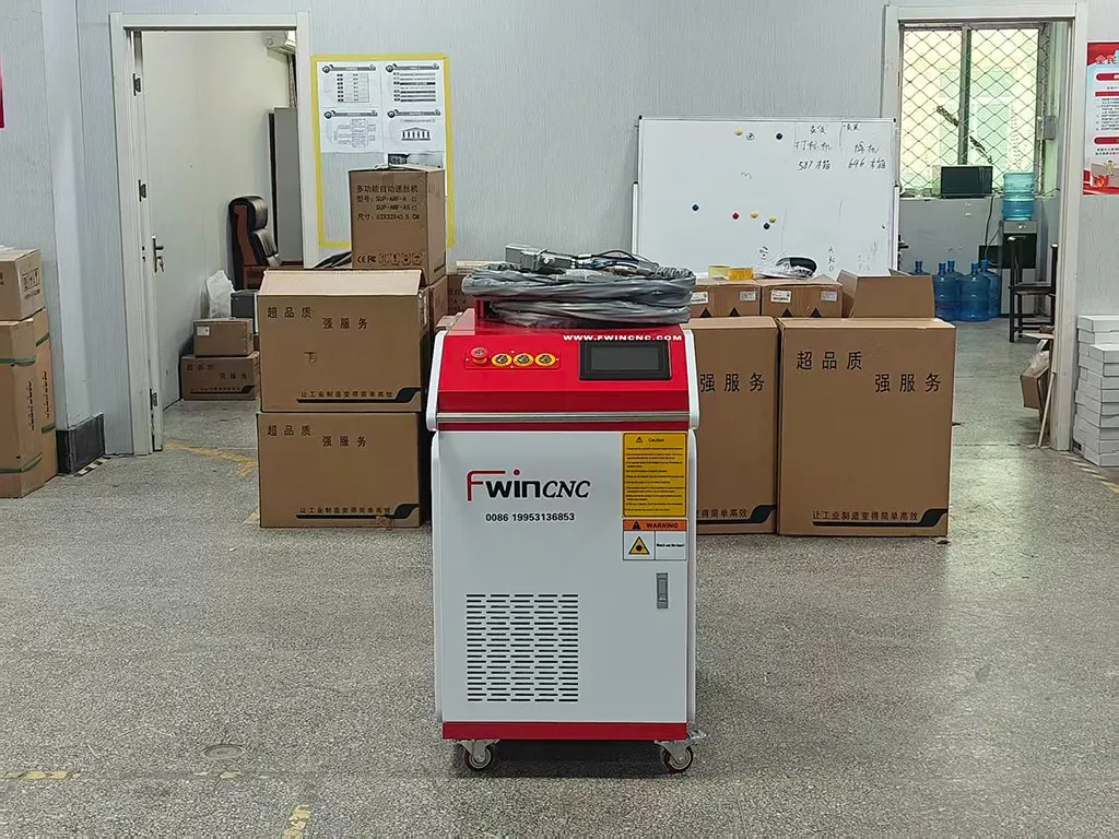 Профессиональная лазерная сварочная машина с волоконно-оптическим лазером 4