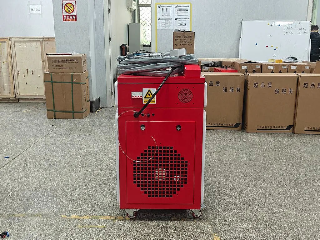 Профессиональная лазерная сварочная машина с волоконно-оптическим лазером 5