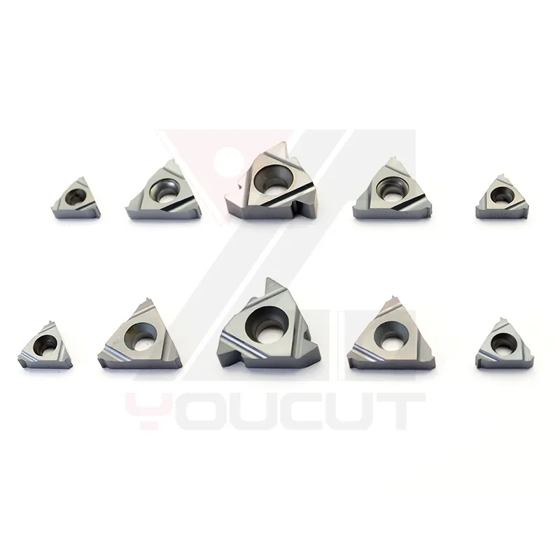 Резец для нарезки резьбы CNC 11/16/22 Er/IR ISO метрическая вставка из вольфрамового карбида 6