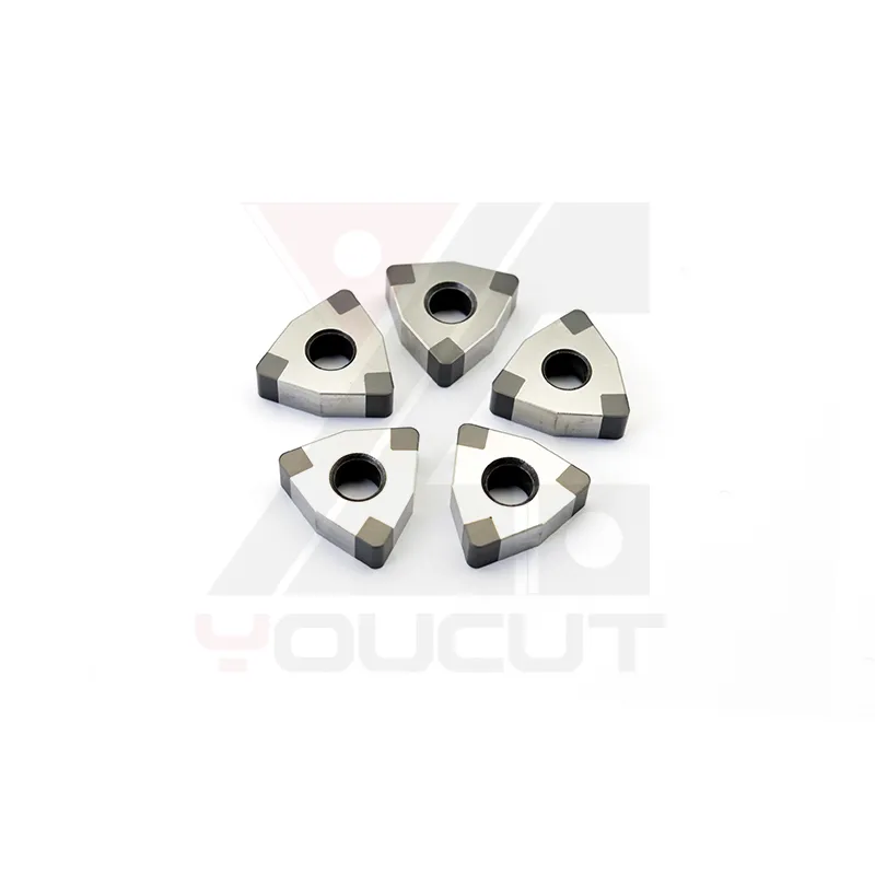 Профессиональный CNC алмазный PCD вставка индексируемый токарный резательный инструмент вставка с напайкой Wnga080412 2