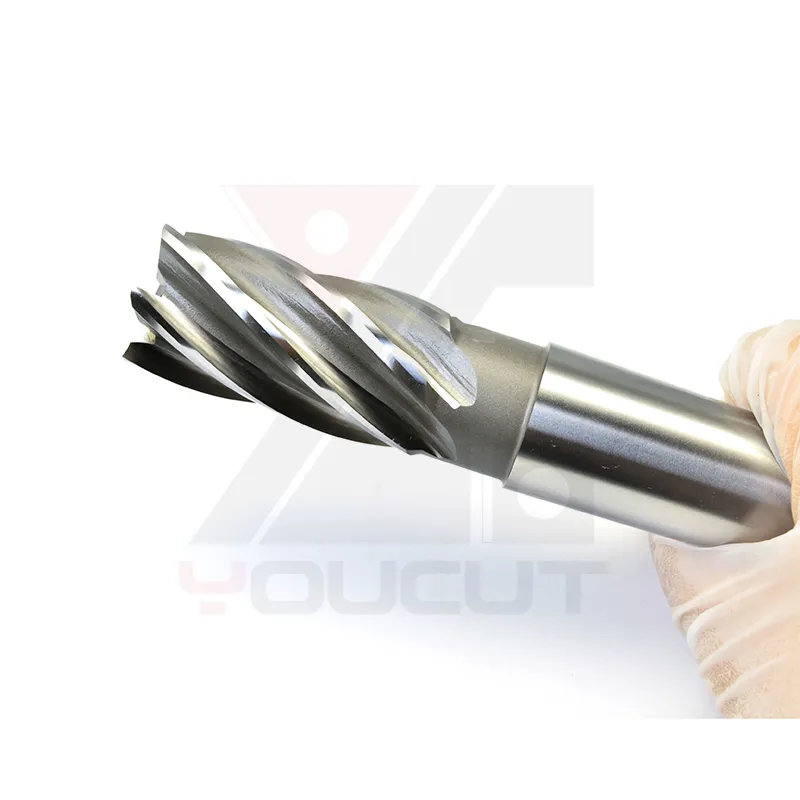 Фреза с квадратным плоским концом CNC из кобальтовой быстрорежущей стали 5