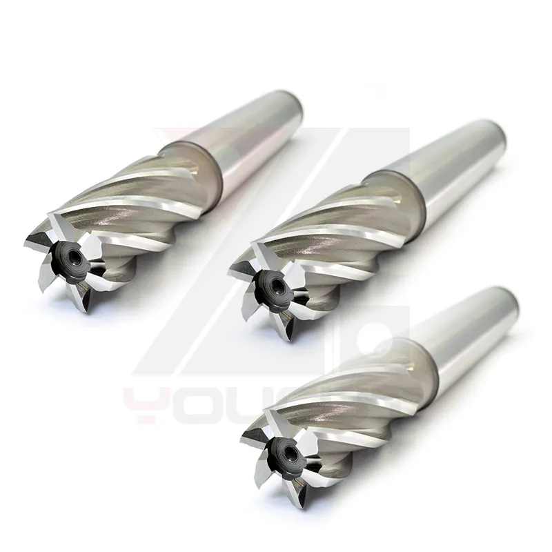 Фреза с квадратным плоским концом CNC из кобальтовой быстрорежущей стали 4