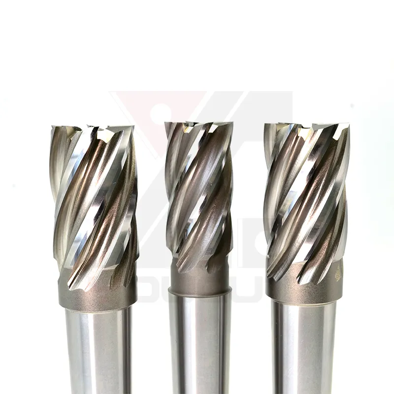 Фреза с квадратным плоским концом CNC из кобальтовой быстрорежущей стали 3