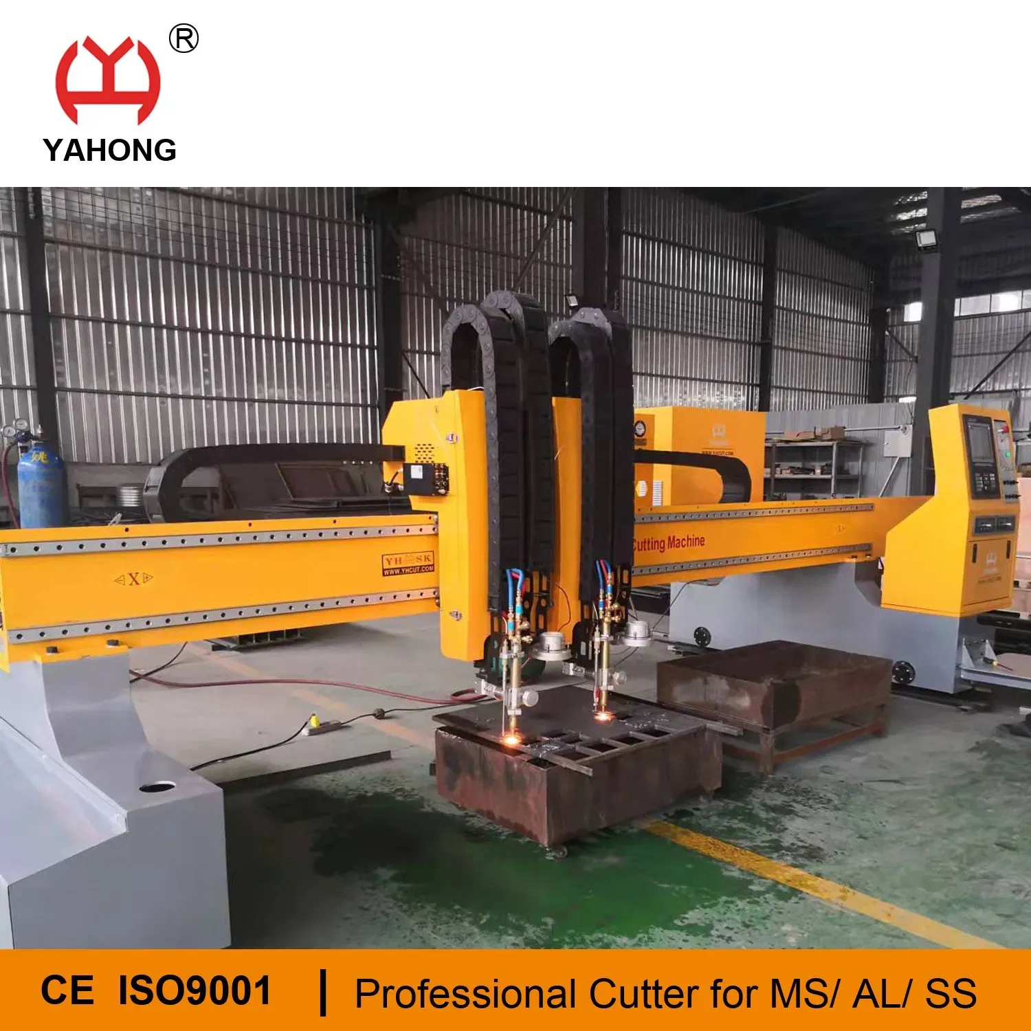 Автоматический портальный термический резательный станок с сертификатом CE