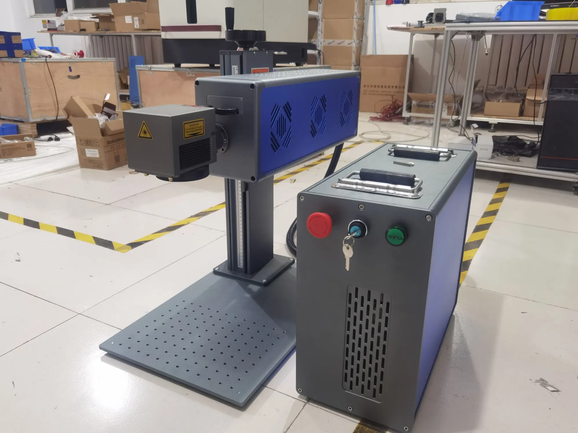 Профессиональная CO2 лазерная маркировочная машина с углекислым газом