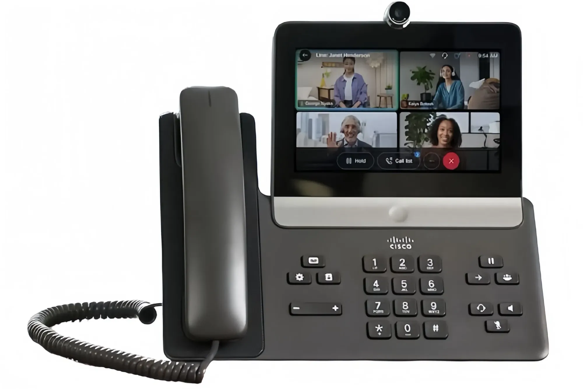 Профессиональный IP-телефон CP-8865-K9 с HD-камерой и Wi-Fi 2