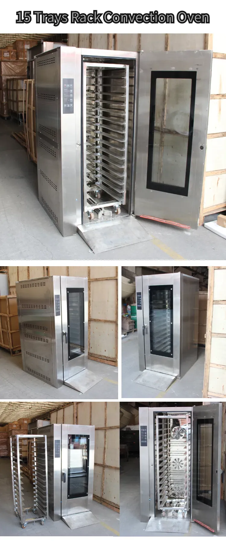 Промышленная конвекционная печь для выпекания 4