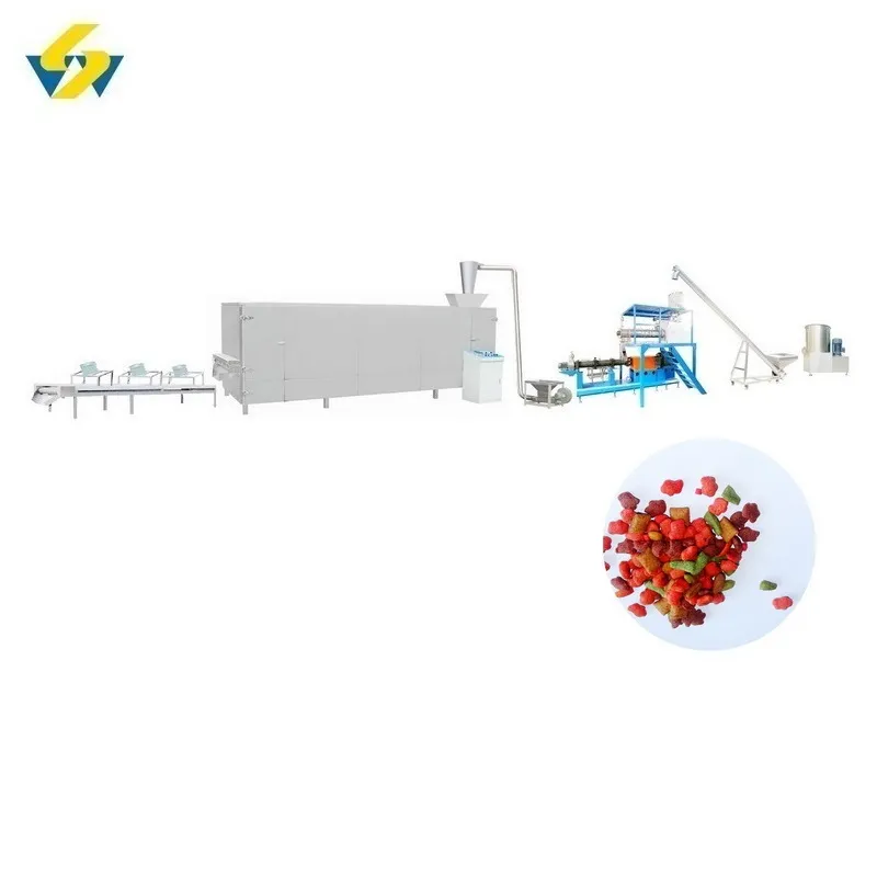 Автоматическая машина для изготовления корма для собак, кошек и рыб