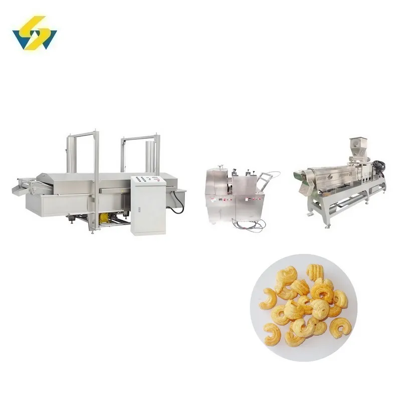 Профессиональное оборудование для жареных закусок на заводе