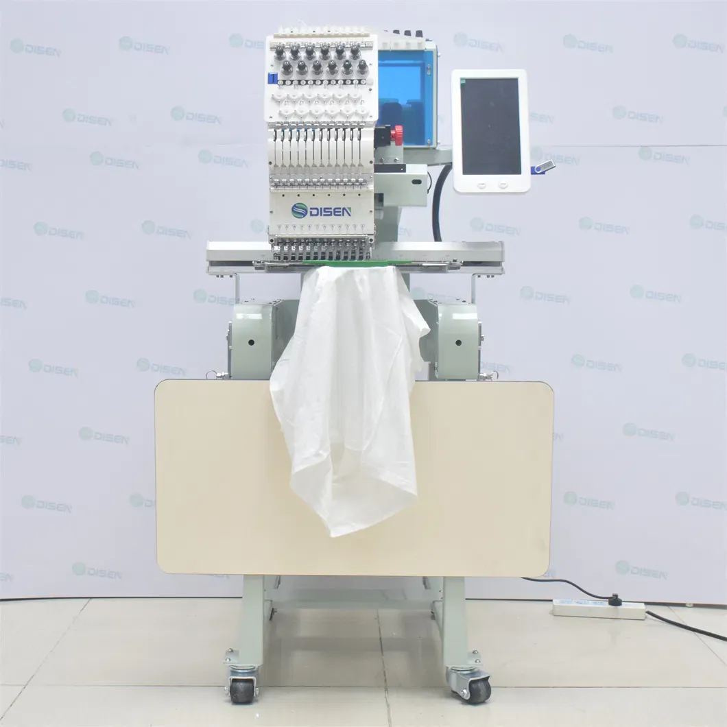 Автоматическая вышивальная машина с 12 иглами, 300*400мм