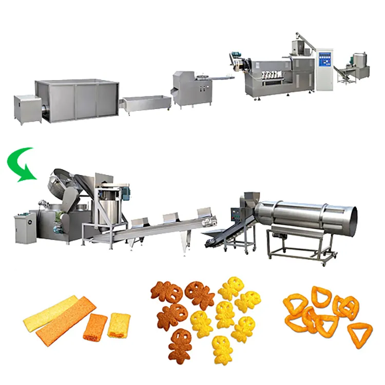 Автоматическая машина для производства сырных палочек и закусок 6