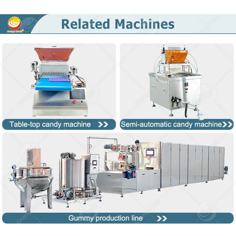 Автоматическая линия производства мягких конфет 5