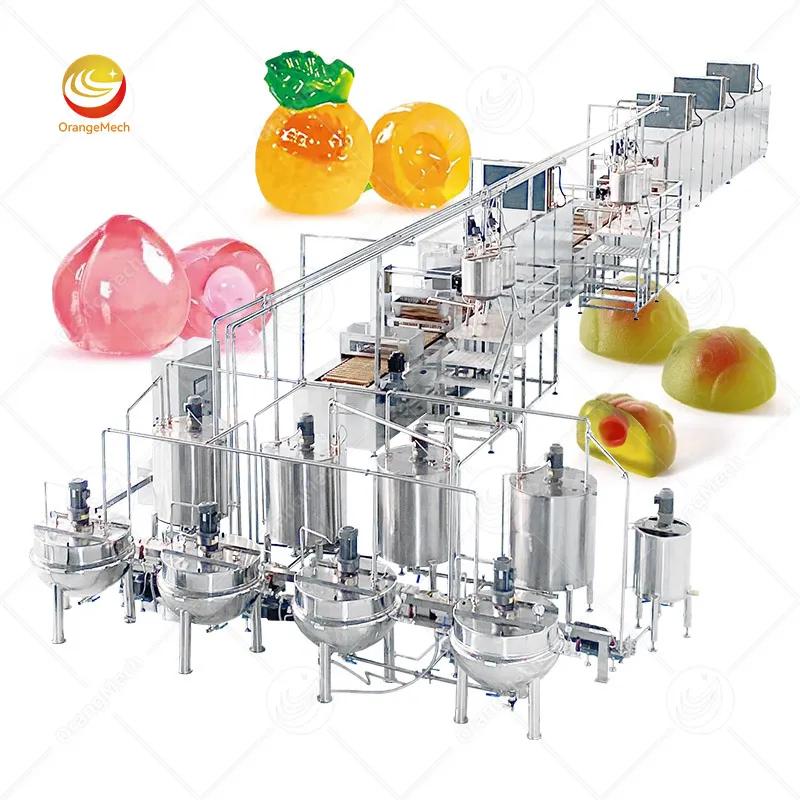 Автоматическая линия производства мягких конфет