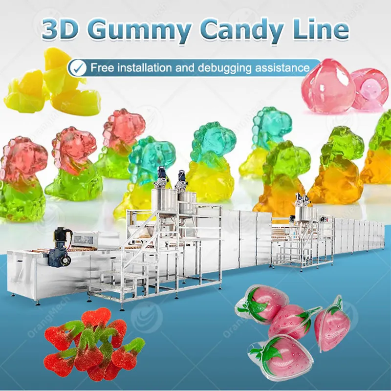 Автоматическая линия производства мягких конфет 2