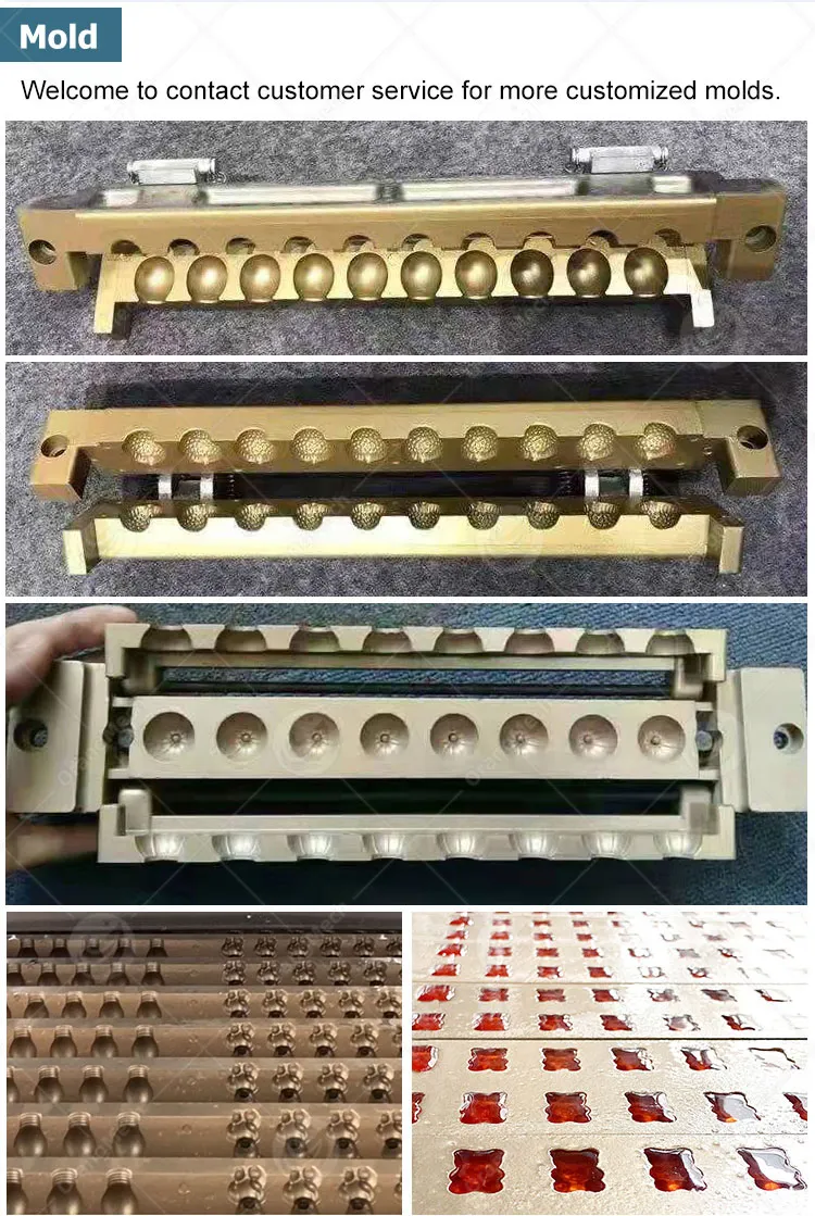 Автоматическая линия производства мягких конфет 6