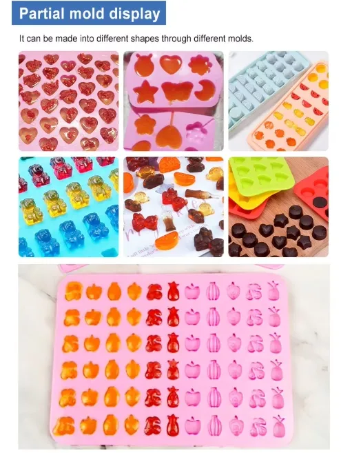 Машина для производства сладких фруктовых желе и мягких медовых конфет 6