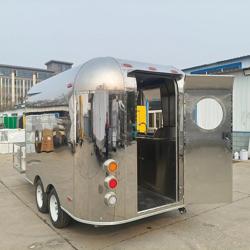 Профессиональный мобильный прицеп для пищевых продуктов