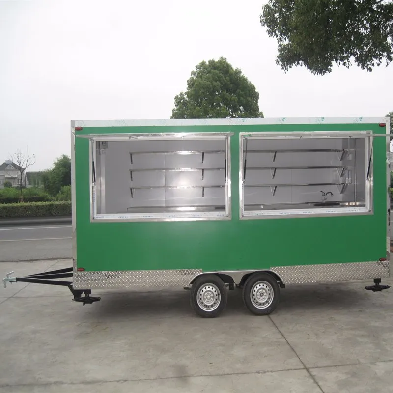 Мобильная продуктовая тележка для малого бизнеса 5