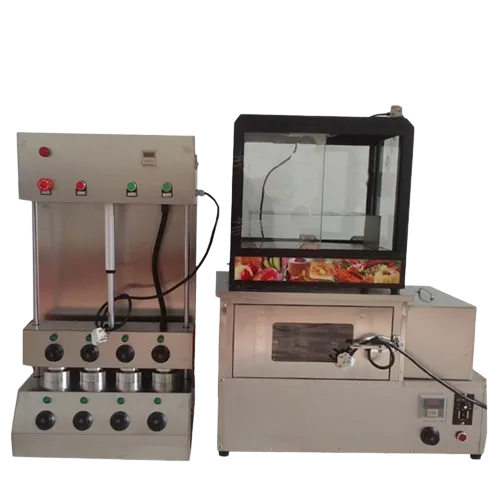 Профессиональная конусная машина для пиццы с ротационной печью 3