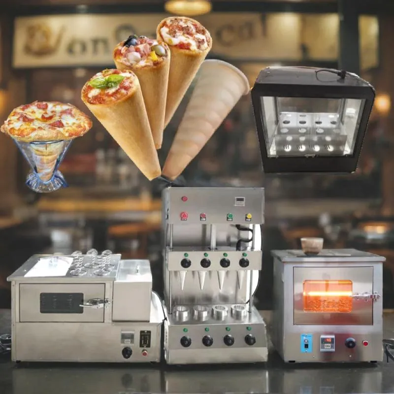 Профессиональная конусная машина для пиццы с ротационной печью