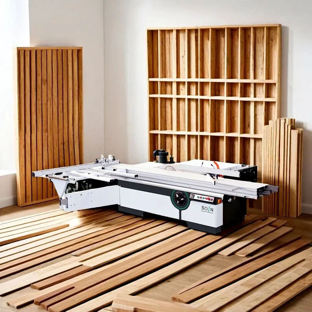 Профессиональная ленточная пила со столом MJ6132TD