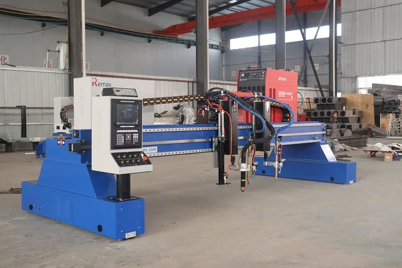 Профессиональный плазменный резак с газовым пламенем и ЧПУ Remax-3080 3