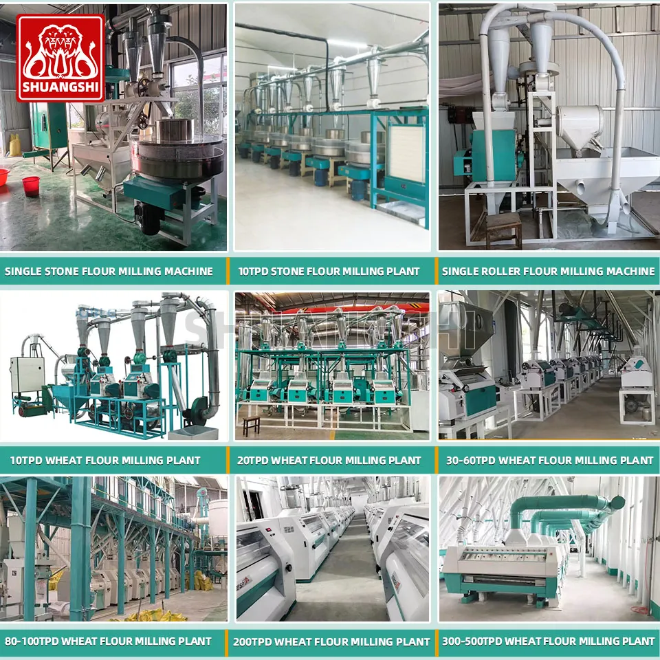 Автоматическая мельница для муки SSW-20TPD 4