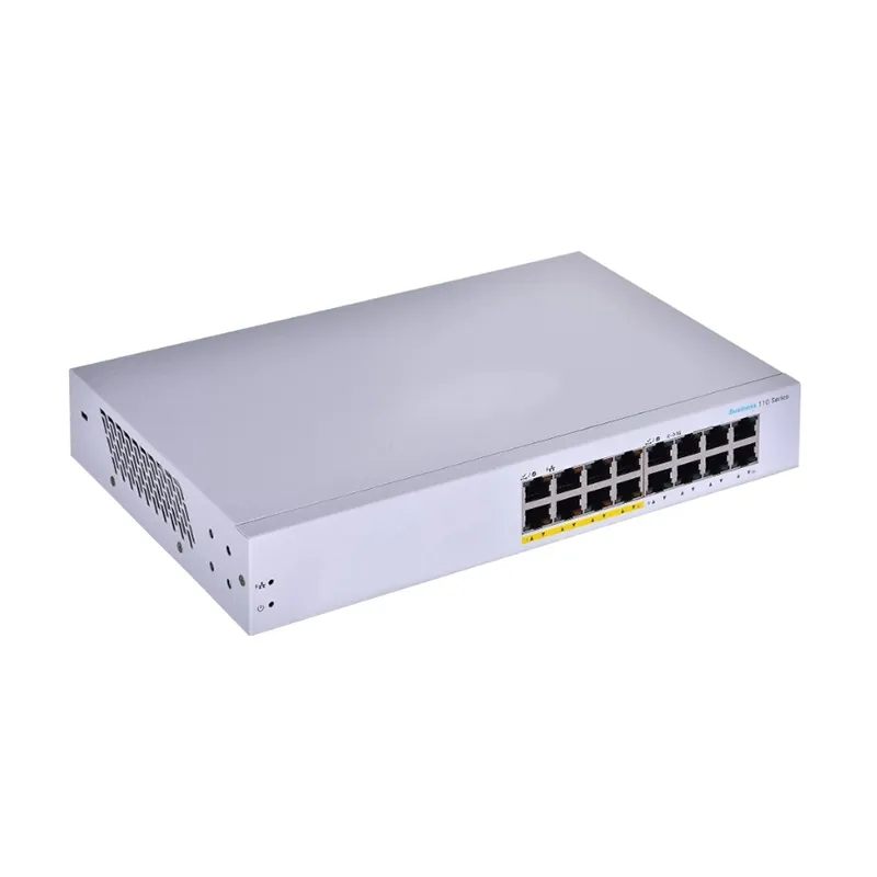 Бизнес Cisco CBS110-16t Неуправляемый коммутатор 16 Порт Ge Гигабитный 4