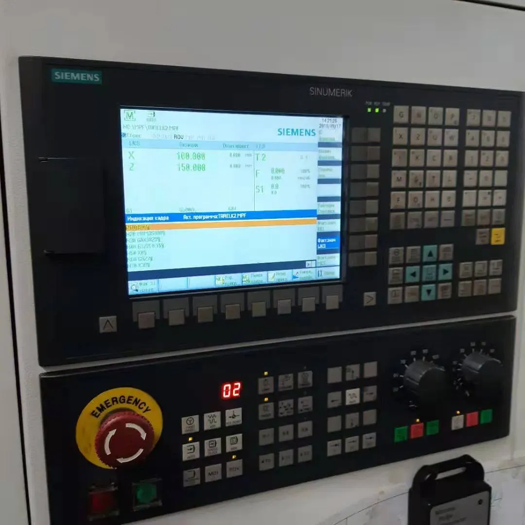 CK6150 Высокоточная плоская горизонтальная токарная машина с ЧПУ 2